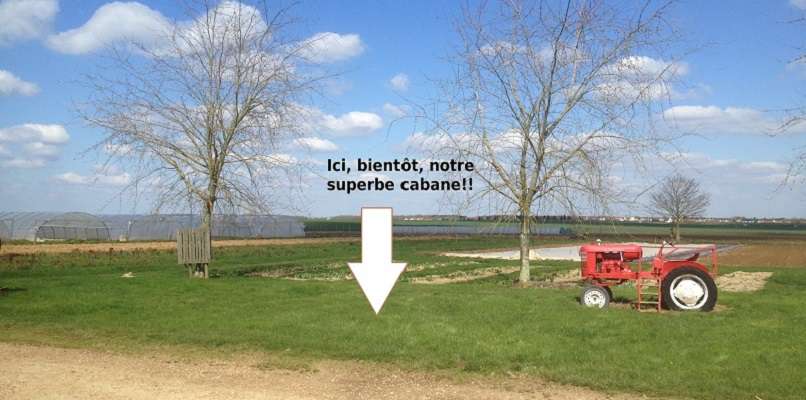 Une nouvelle saison, un nouveau projet! Emplacement de notre future cabane
